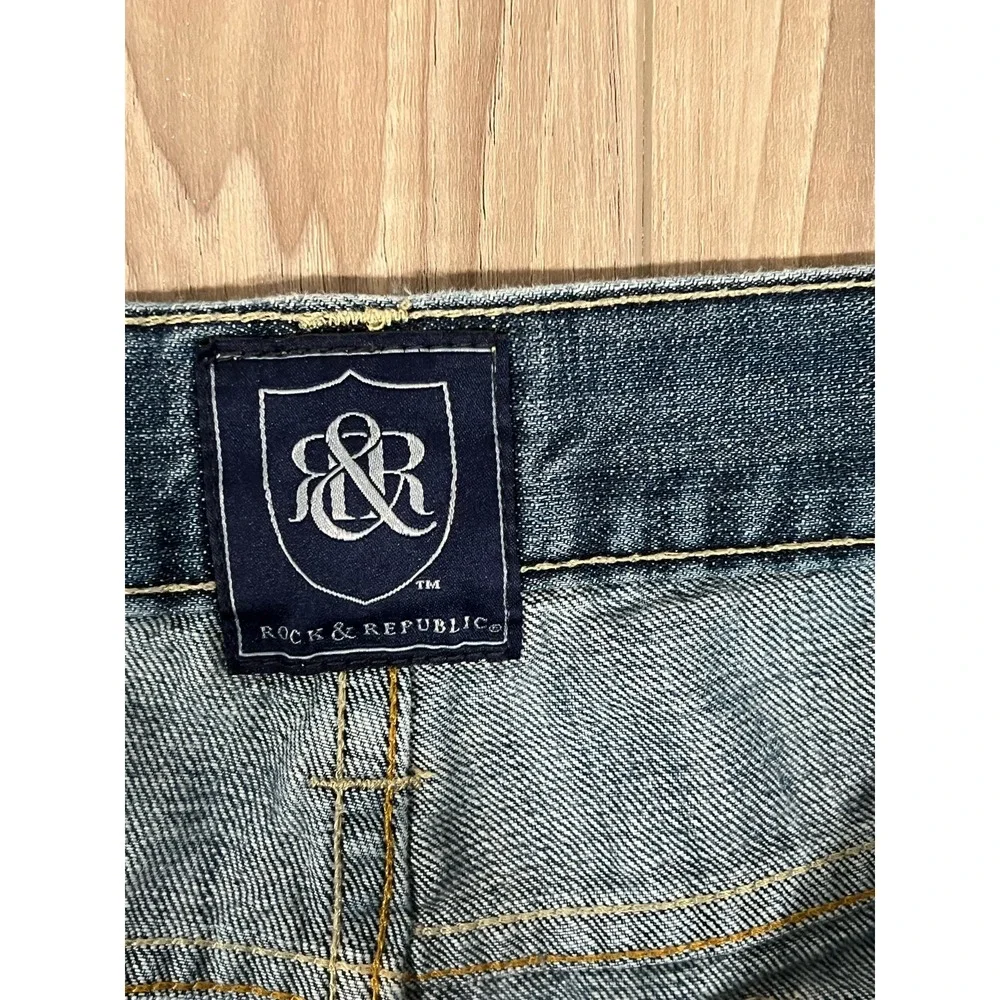 Rock and Republic‎ Distressed Jeans, 38x32, 615-C